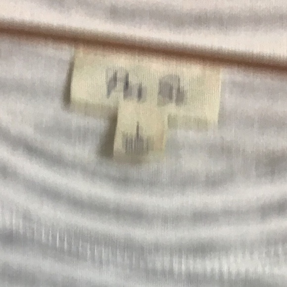 Per Se Striped Tie Cuff Long Sleeve Top Soft Large - Picture 3 of 7